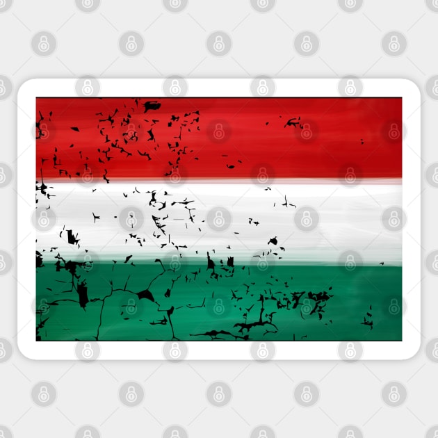 Hungary Flag Sticker by Dojaja